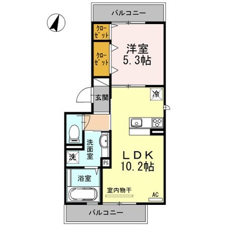 春日野道駅 徒歩7分 3階の物件間取画像